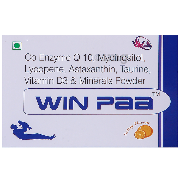 Win Paa Powder Orange Buy sachet of 7.0 gm Powder at best price in India 1mg