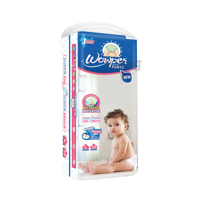 Wowper Fresh Pants New Large: Buy Bag of diapers at best