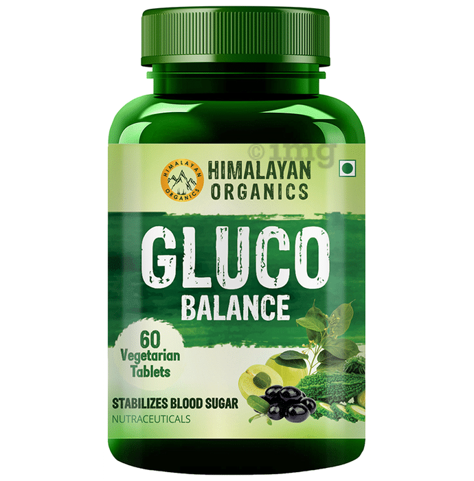Himalayan Organics Gluco Balance Vegetarian Tablet