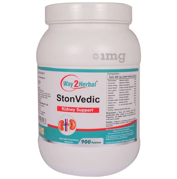 Way2Herbal Stone Vedic Kidney Support Tablet