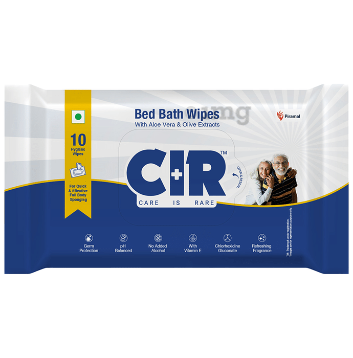 CIR Bed Bath Wipes with Aloe Vera & Olive Extracts