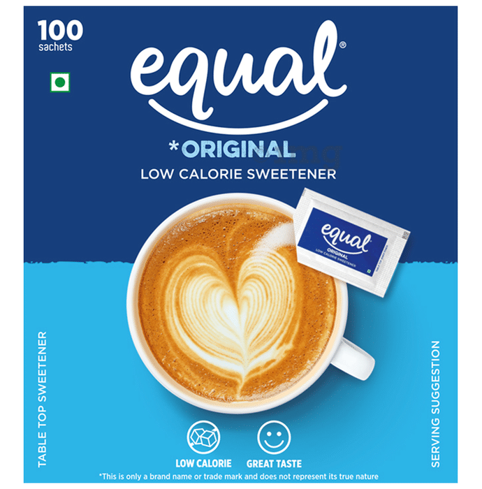 Equal Original Low Calories Sweetener Sachet (100 Each)
