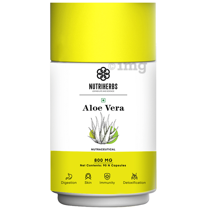 Nutriherbs Aloevera Extract 800mg Capsule