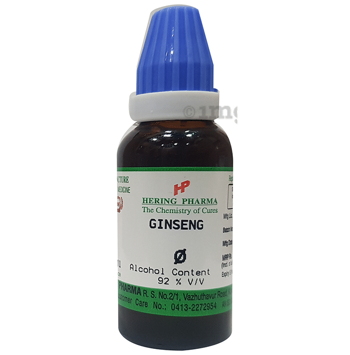 Hering Pharma Ginseng Mother Tincture Q