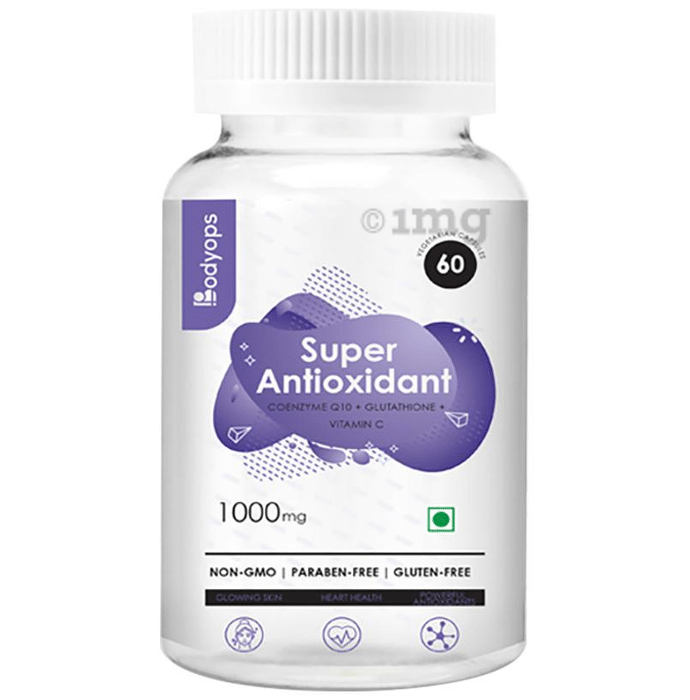 Bodyops Super Antioxidant 1000mg Vegetarian Capsule
