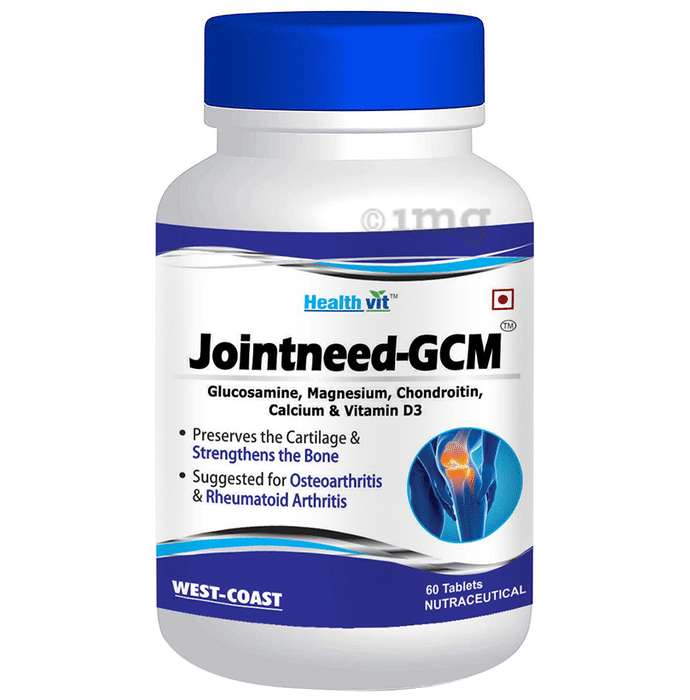 HealthVit Jointneed-GCM | For Cartilage & Bone Health | Tablet