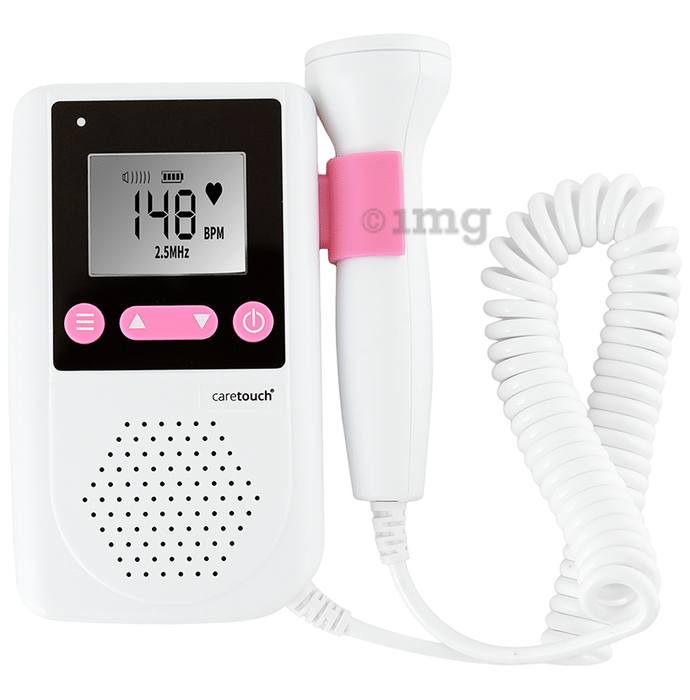 Caretouch Professional Portable Parental Baby Heartrate Detection Monitor Fetal Doppler