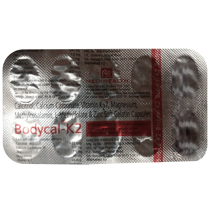 Bodycal K2 Tablet