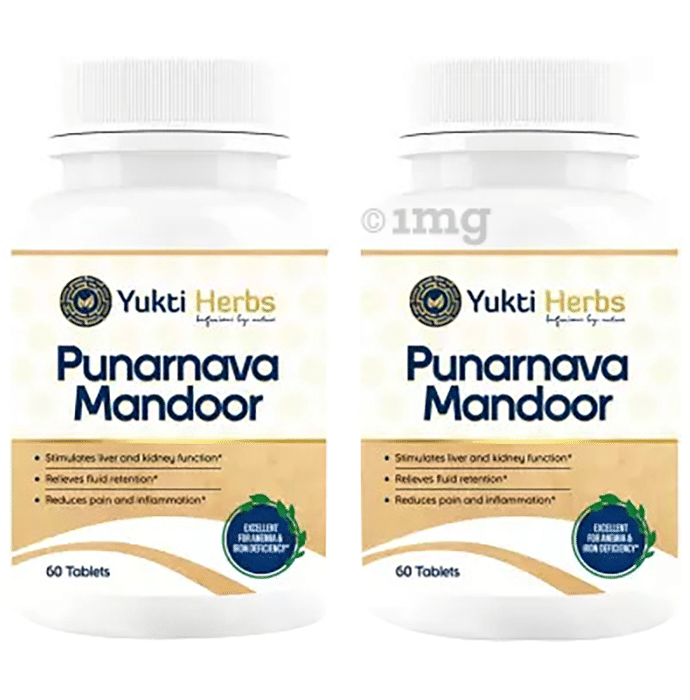 Yukti Herbs Punarnava Mandoor Tablet (60 Each)
