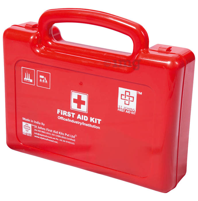 St Johns SJF P3 Workplace First Aid Kit Medium Red