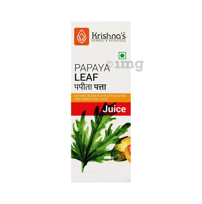 Krishna's Herbal & Ayurveda Papaya Leaf Juice Buy bottle of 1000 ml Juice at best price in