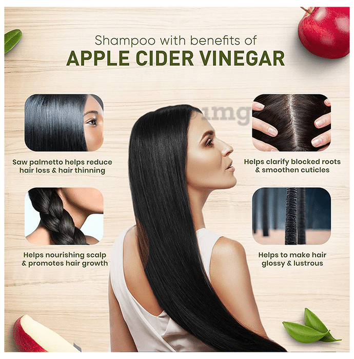 HairFul Apple Cider Vinegar Shampoo: Buy bottle of 120 ml Shampoo at best  price in India | 1mg