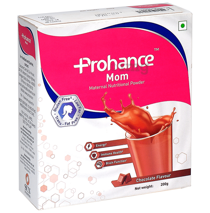 Prohance Mom Nutritional Drink for Immunity & Brain Health | Flavour Chocolate