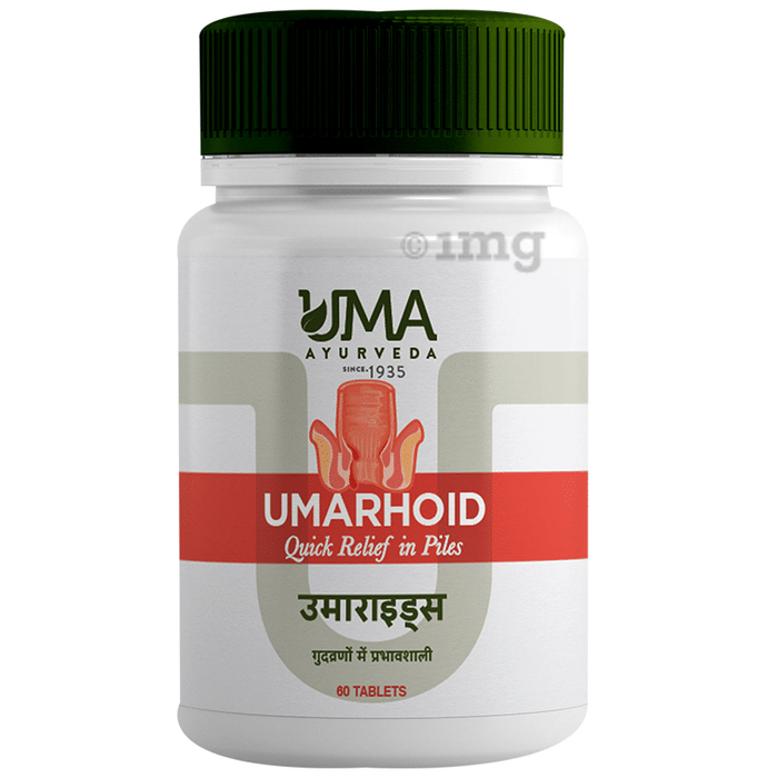 Uma Ayurveda Umarhoid Tablet for Quick Relief in Piles
