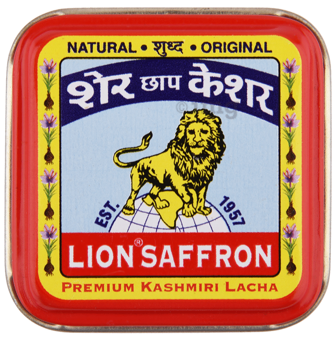 Lion Saffron Premium Kashmiri Lacha (1gm Each)