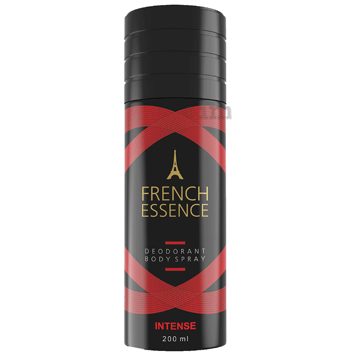 French Essence Intense Deodorant Body Spray (200ml Each) Buy box of 1.