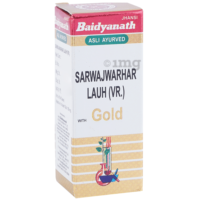 Baidyanath (Jhansi) Sarwajwarhar Lauh (Vr.) with Gold Tablet