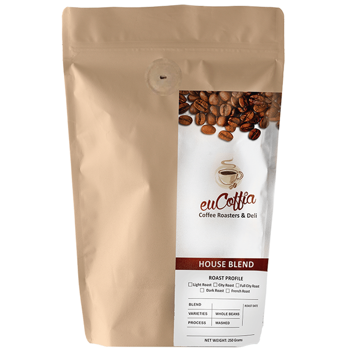 Eucoffia Coffee Roaster & Deli Beans Light Roast Moka Pot