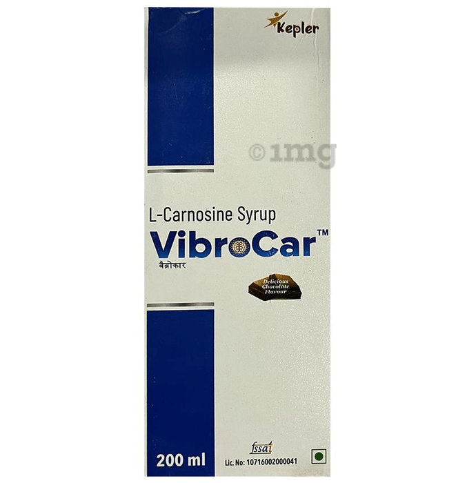 VibroCar L-Carnosine Syrup | Flavour Chocolate