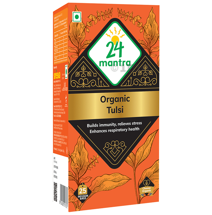 24 Mantra Organic Tulsi Infusion Bag (1.5gm Each)