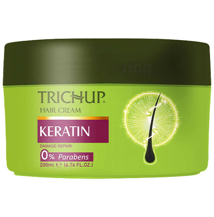 Trichup Keratin Hair Cream: Buy jar of 200 ml Cream at best price in India  | 1mg