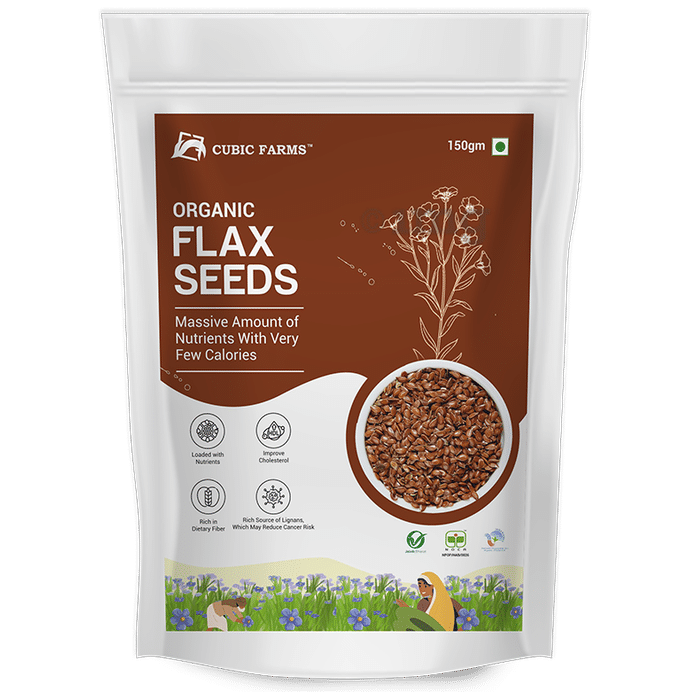 Cubic Farms Organic Flax Seeds