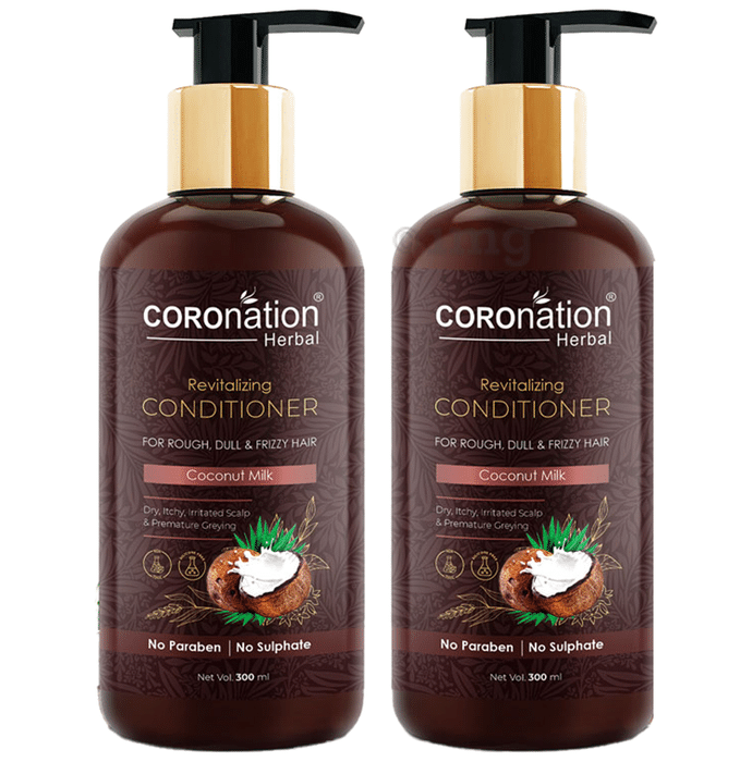 Coronation Herbal Coconut Milk Revitalizing Conditioner (300ml Each)