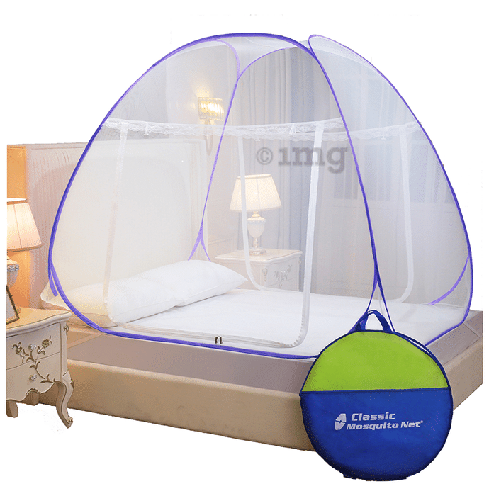 Classic Strong 30GSM Polyster Mosquito Net King Purple