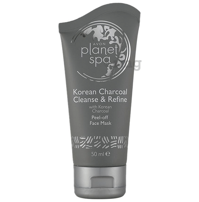 Avon Planet Spa Korean Charcoal Cleanse & Refine Peel-Off Face Mask
