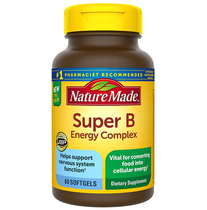 Nature Made Super B Energy Complex Softgels