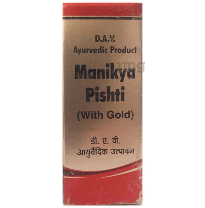 D.A.V. Manikya Pishti (With Gold)