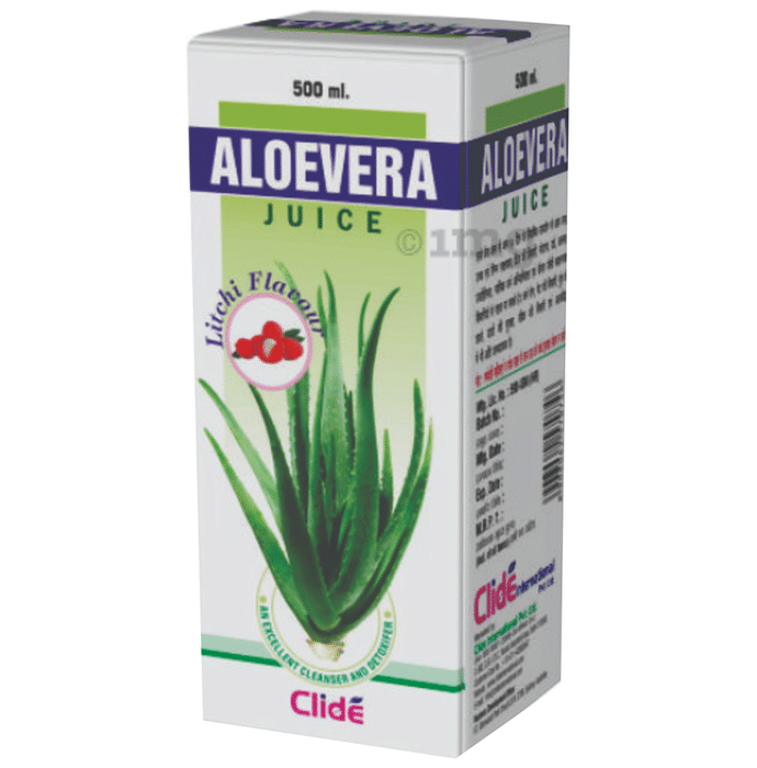 Clide Aloevera Juice Litchi