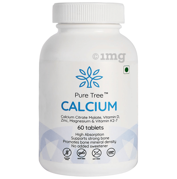 Pure Tree Calcium 1000mg Tablet