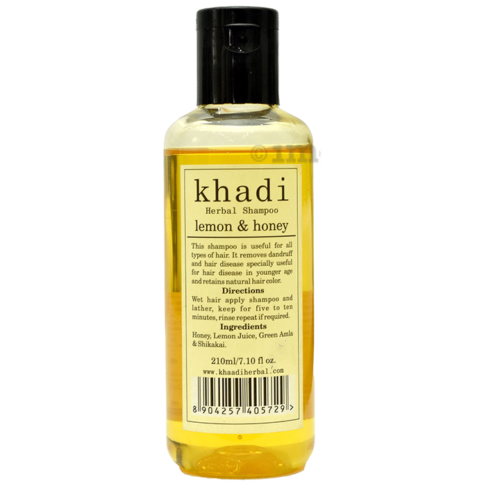 Khadi Herbal Shampoo Lemon and Honey