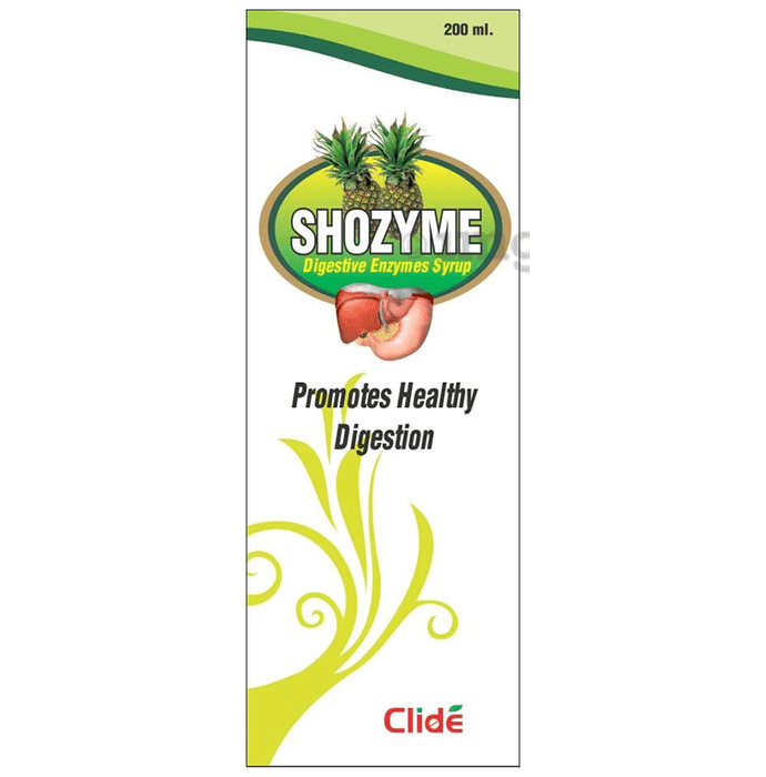 Shozyme Digestive Enzymes Syrup (200ml Each)