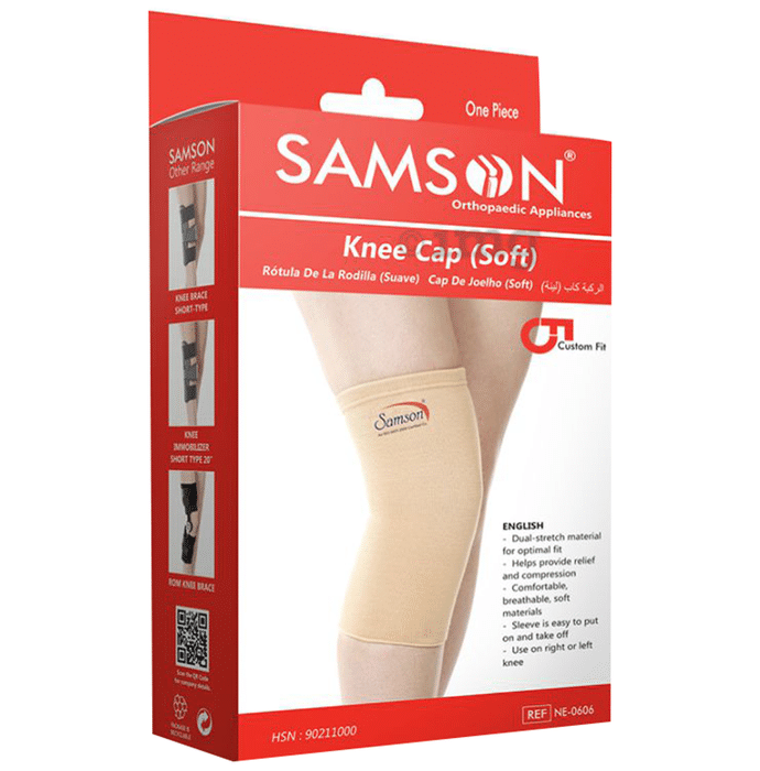 Samson NE0606 Soft Knee Cap Large Beige