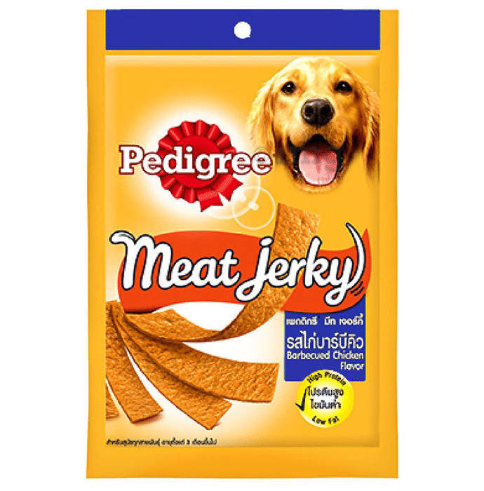 Pedigree Meat Jerky Adult Dog Treat Barbecued Chicken Flavor