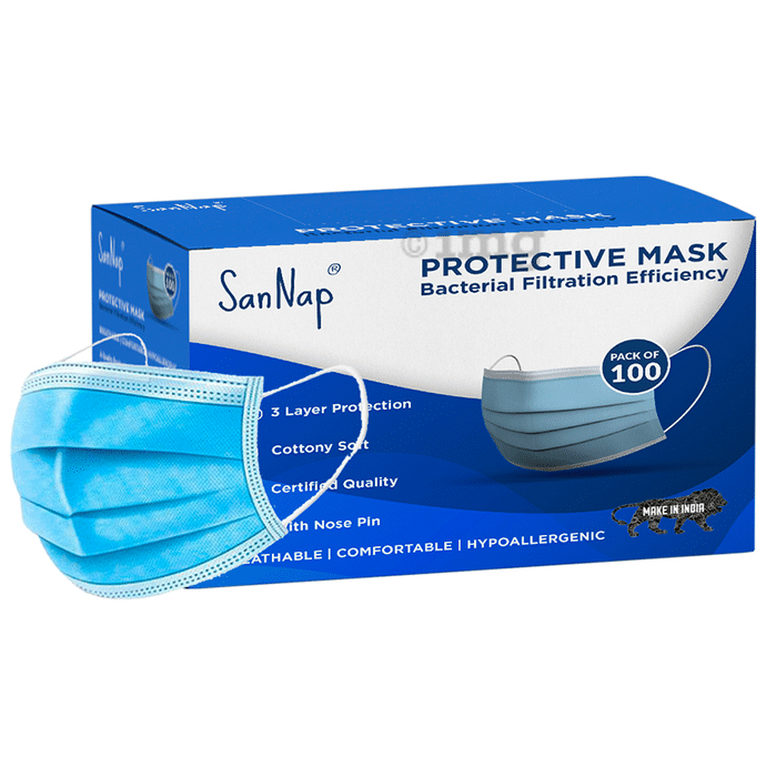 SanNap Protective Mask with Nosepin