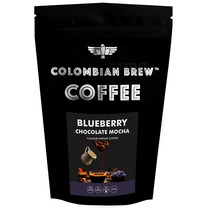 Colombian Brew Blueberry Chocolate Mocha Instant Coffee