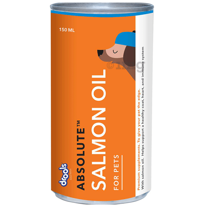 Drools Absolute Salmon Oil for Pets - Dog Supplement