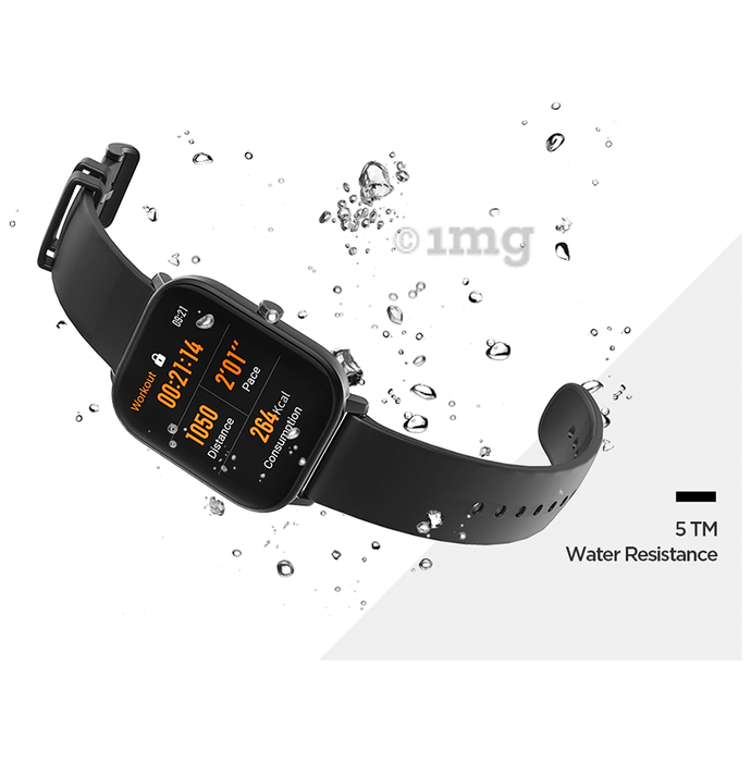 Amazfit gts obsidian sale negro
