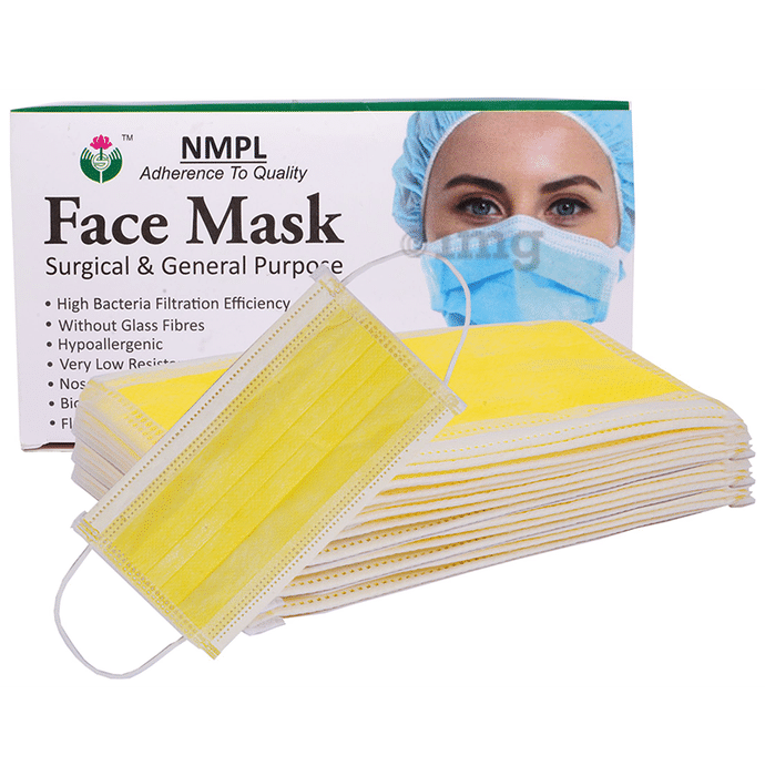 NMPL Face Mask Yellow