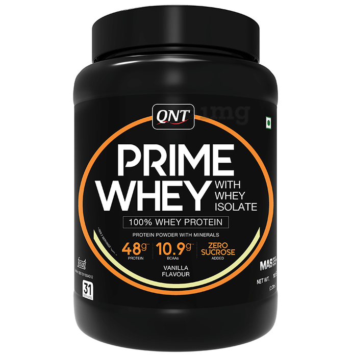 QNT Prime Whey Isolate Powder Vanilla