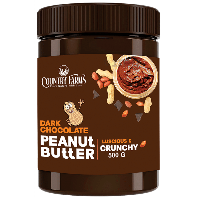 Country Farms Dark Chocolate Peanut Butter Luscious & Crunchy
