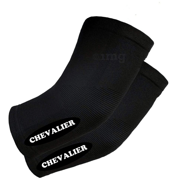 Chevalier Elbow Sleeves Support Medium Black