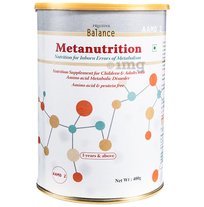 Pristine Balance Metanutrition AAMD 2 Powder (3 Years & Above) for Metabolism | Flavour Unflavoured