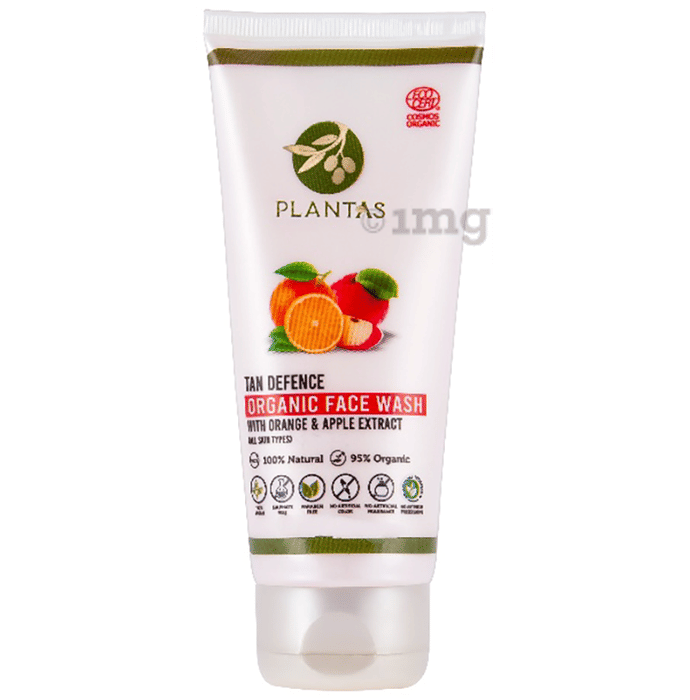 Plantas Tan Defence Organic Face Wash