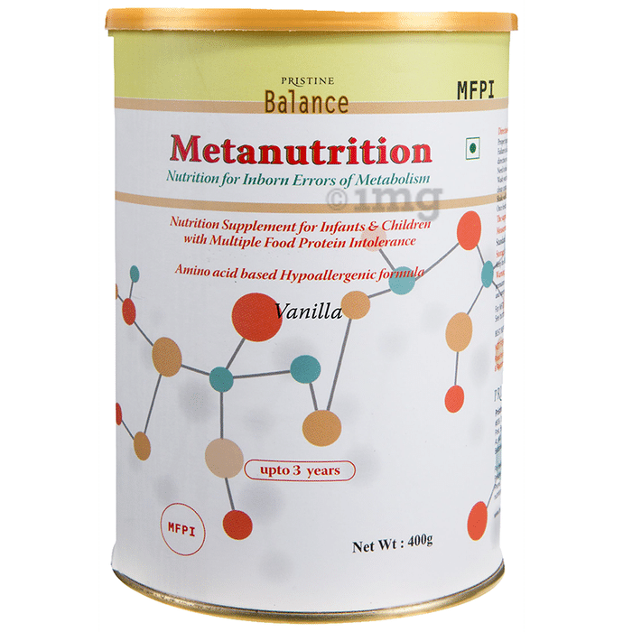 Pristine Balance Metanutrition MFPI Powder (Upto 3 Years) Vanilla