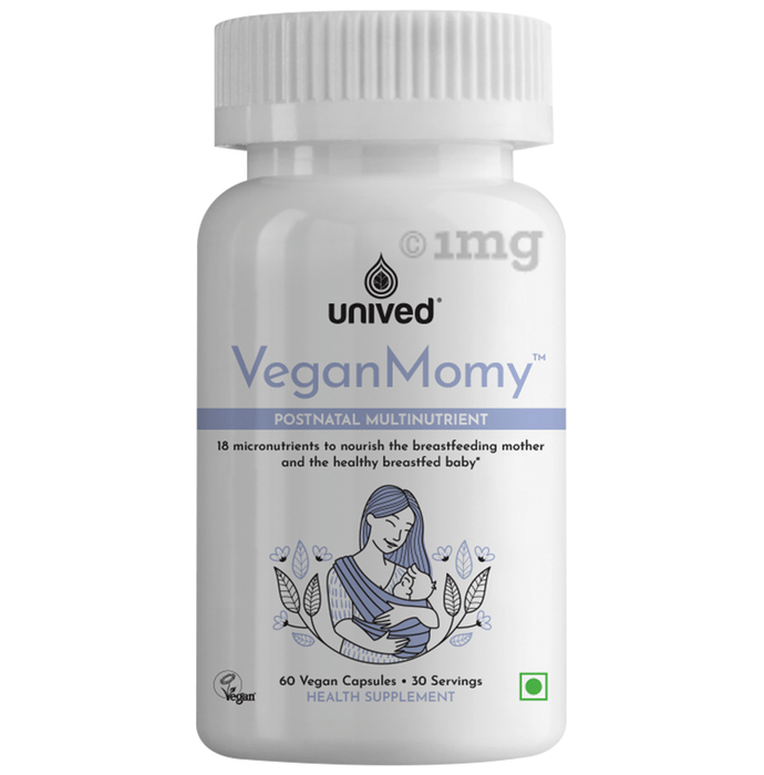 Unived Vegan Momy Postnatal Multinutrient Vegan Capsule