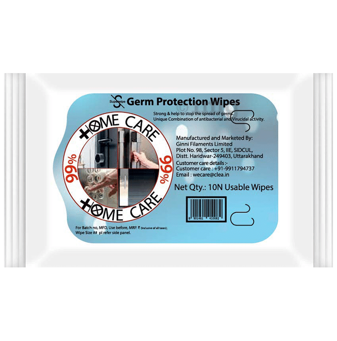 Ginni Superwipe Germ Protection Wipes